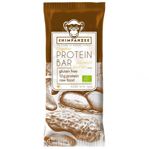 Chimpanzee Organic Protein Bar Peanut Butter