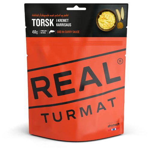 Real Turmat Cod in Creamy Currysauce Gr 96 g