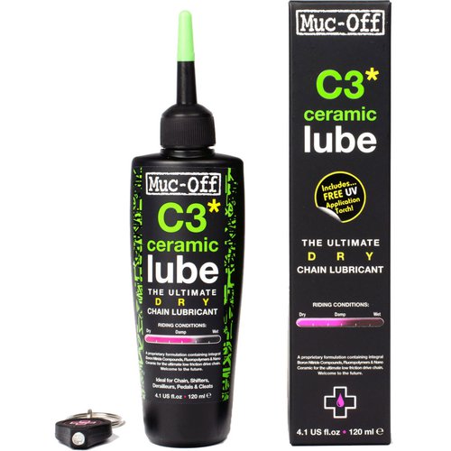 Muc Off Muc-Off C3 Dry Lube Keramikschmiermittel (120 ml) - Transparent
