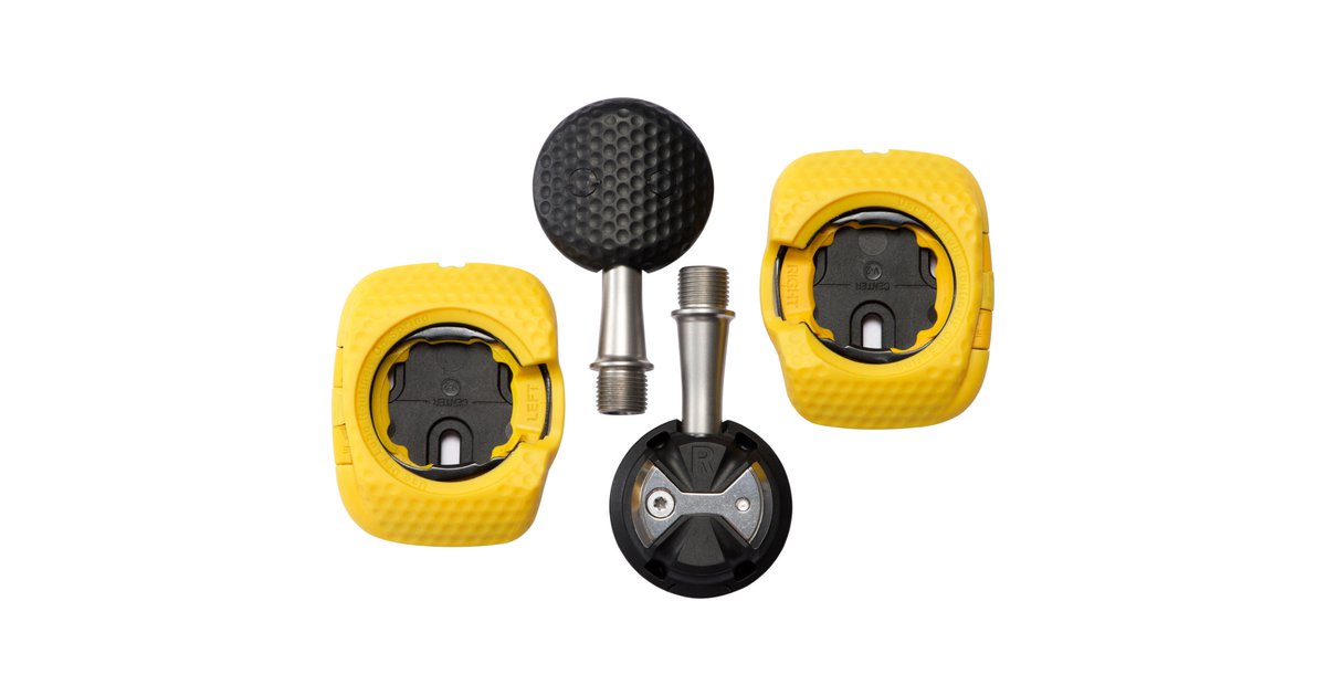 Paire de Pédales Wahoo Fitness Speedplay Zero Inox 53mm