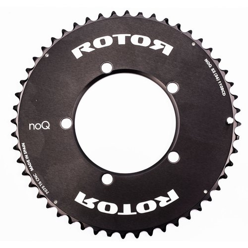 Rotor noQ Aero Chainring - Black