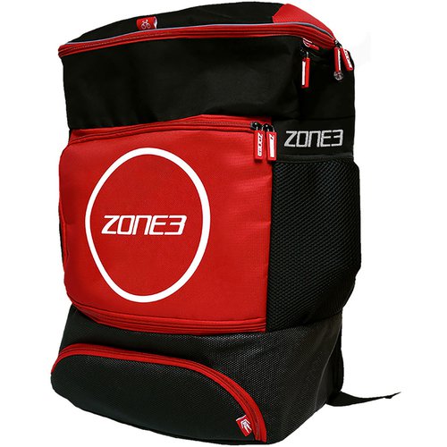 Zone3 Transition Triathlonrucksack - Black/Red