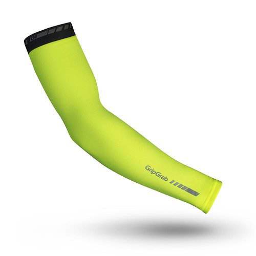 GripGrab Classic Hi Vis Armwärmer - Fluorescent Yellow