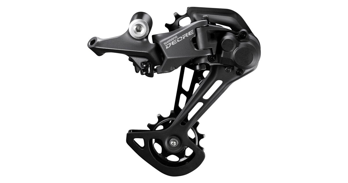 Shimano Schaltwerk DEORE RD-M5100 11-fach, Mit Adapter, Schwarz