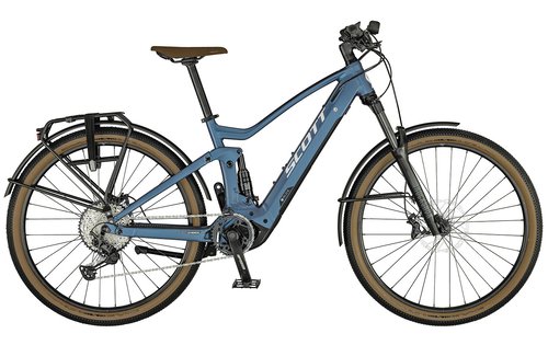 Scott Scott Axis eRide Evo (2021) - 29 Zoll 625Wh 12K Fully - juniper blue
