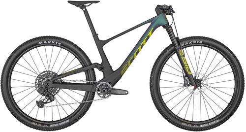 Scott Spark RC Team Issue AXS - 29 Zoll 12K Fully - black - green - yellow - 2022