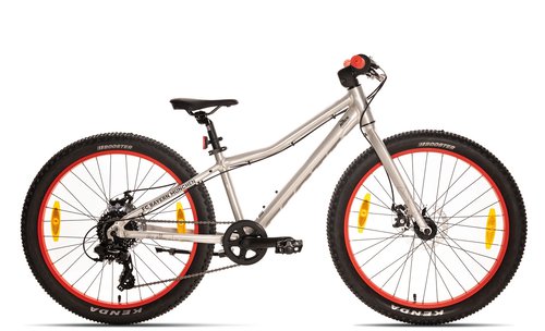 Scott Scale 24 FCB rigid - 24 Zoll 8K Diamant - uni raw alloy red - 2022
