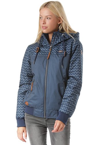 ragwear Nuggie Zig Zag - Jacke für Damen - Blau