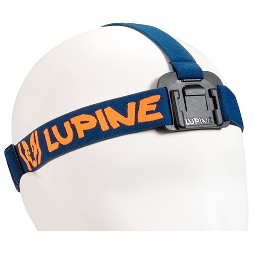 Lupine Stirnband FrontClick Neo/Piko/Blika blau/orange Gr One Size blau/orange