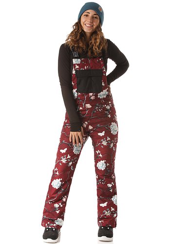ROJO Snow Day Bib - Snowboardhose für Damen - Rot