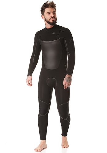 Quiksilver Syncro+ 5/4/3mm Chest Zip - Neoprenanzug für Herren - Schwarz