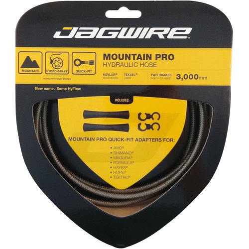 Jagwire Mountain Pro Hydraulischer Bremszug - Carbon-Silber}