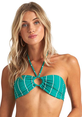 Billabong Emerald Bay Bandeau - Bikini Oberteil für Damen - Grün