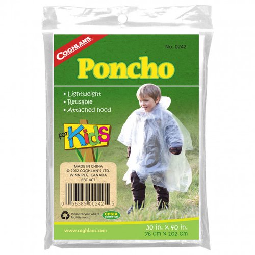 Coghlans Notfall-Poncho für Kinder