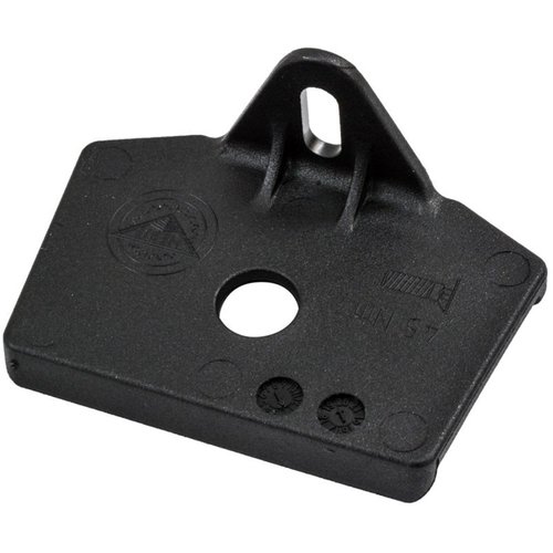 Hebie GFK Adapterplatte für Mittelbauständer Fahrradständer Montage Adapter Ständer Ständerplatte Platte universal