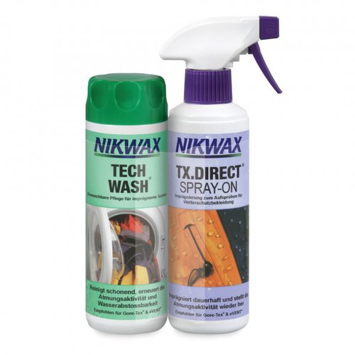 Nikwax Tech Wash + TX Direct Spray