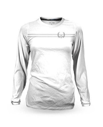 Loose Riders C/S Damen Longsleeve Trikot Laurel White L
