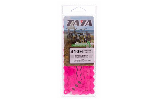 Taya 410H Kette für Singlespeed - pink