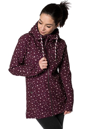 ALIFE AND KICKIN CharlotteAK D Softshell - Funktionsjacke für Damen - Rot