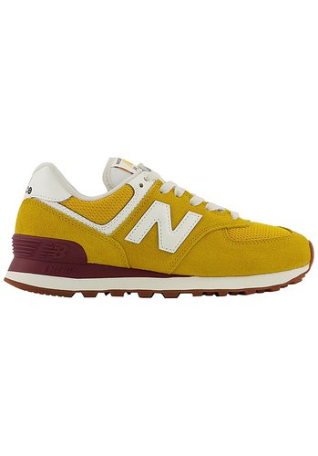 New balance cheap leder damen gelb