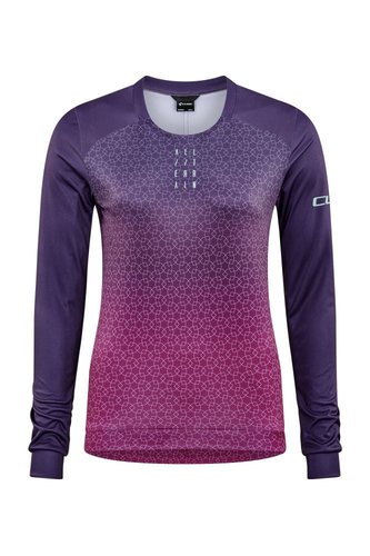 Cube ATX WS Rundhalstrikot langarm violet S (36)