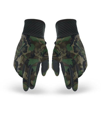 Loose Riders Weatherproof Gloves (Black Label) Camo S