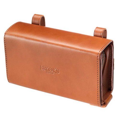 Brooks England D-shaped Saddle Bag Braun