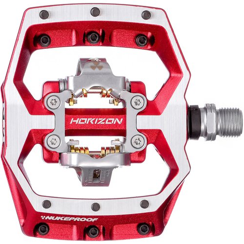 Nukeproof Horizon CL CrMo DH Pedale - Red
