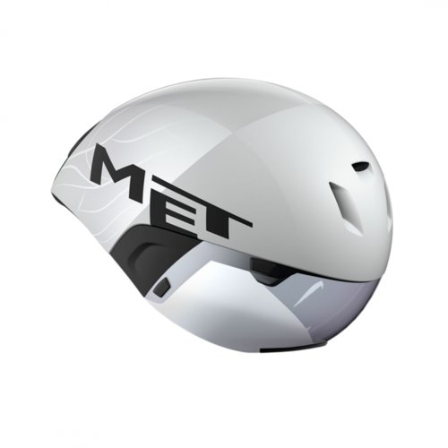 MET Codatronca Helm Weiß Schwarz, Größe M (56-58 cm)