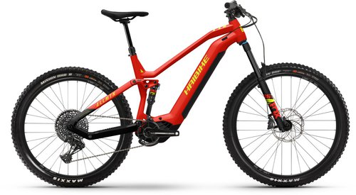 Haibike AllMtn 7 Red/Black Ink/Neon Yellow M