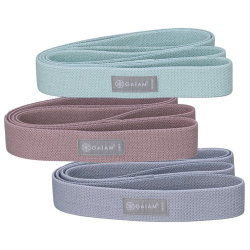 Gaiam Fitness Fabric Super Bands 3-Pack
