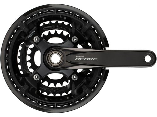 Shimano Deore Kurbelgarnitur FC-T6010 Hollowtech II mit Kettenschutzring