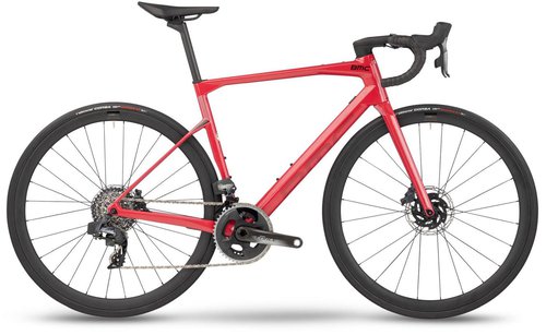 BMC Roadmachine 01 FOUR NEON RED / BLACK 2023 56