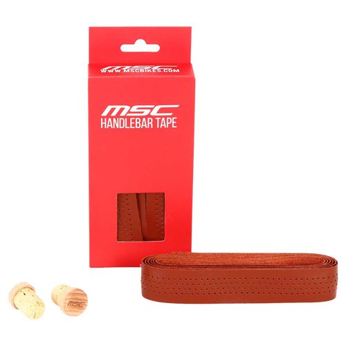 Msc Road Microfiber Handlebar Tape Rot 2000 x 30 mm