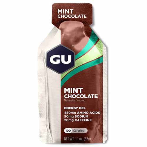 Gu 24 Units Mint Chocolate Energy Gels Box Braun