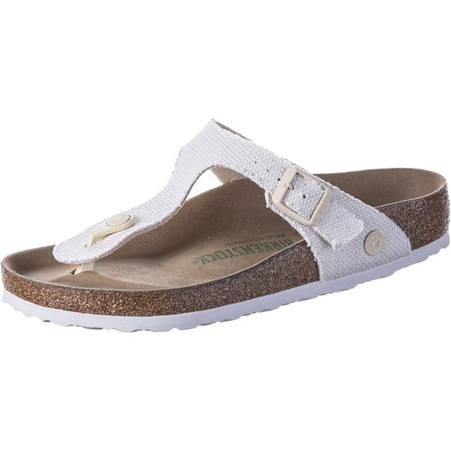 Birkenstock Gizeh TEX Rough Canvas Zehentrenner Damen