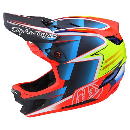 Troy Lee Designs D4 Carbon MIPS Helm Lines L