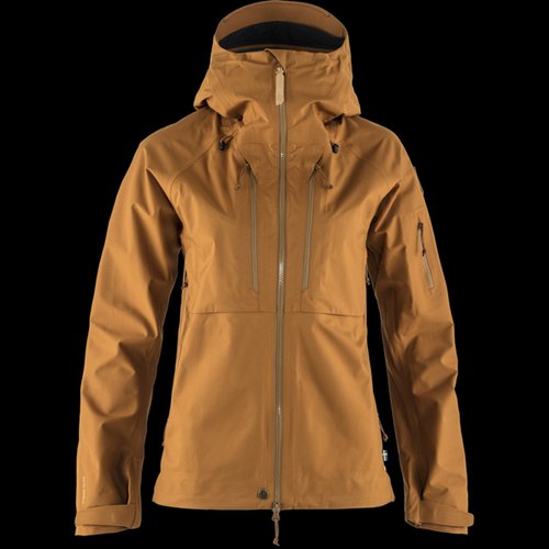 FJÄLLRÄVEN Fjällräven Keb Eco-Shell Jacket W - Chestnut - XS