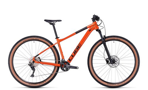 Cube Attention 27.5   29  MTB Fahrrad orangeschwarz 2023 20   L 177-183cm  Fahrräder