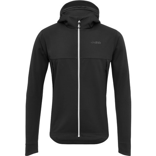 dhb Trail MTB Softshell Kapuzenjacke - Schwarz  - XXL