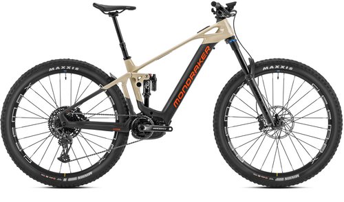 Mondraker Crafty Carbon R Matte Carbon / Gloss Desert Grey / Orange M