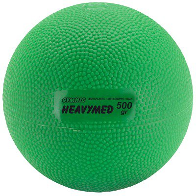 Gymnic Medizinball "Heavymed", 500 g, ø 10 cm, Grün