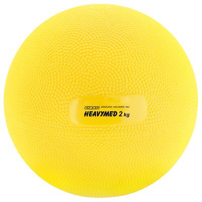 Gymnic Medizinball "Heavymed", 2.000 g, ø 15 cm, Gelb