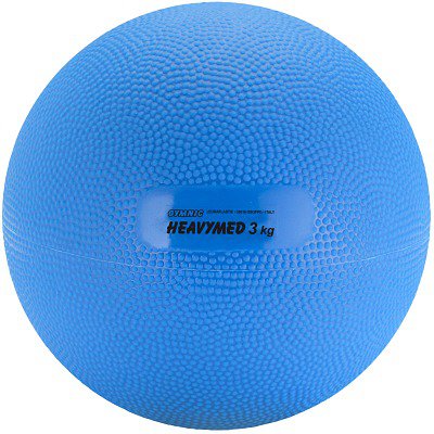 Gymnic Medizinball "Heavymed", 3.000 g, ø 17 cm, Blau