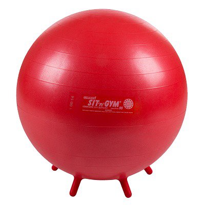 Gymnic Fitnessball "Sit 'n' Gym", ø 55 cm, Rot