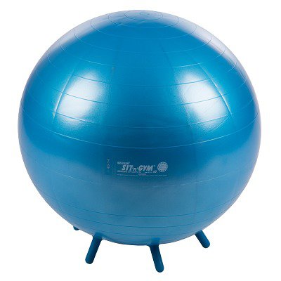 Gymnic Fitnessball "Sit 'n' Gym", ø 65 cm, Blau