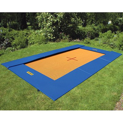 Eurotramp Bodentrampolin, Master, Blau