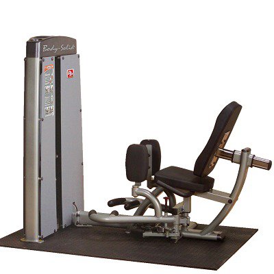 Body-solid Ab-/Adduktoren-Maschine "Pro Dual", Gewichtsblock 140 kg