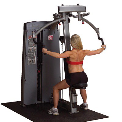 Body-solid Butterfly-/Butterfly Reverse-Maschine "Pro Dual", Gewichtsblock 95 kg