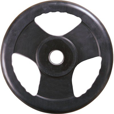 Sport-thieme Hantelscheibe "Wettkampf", gummiert, 50 mm, 10 kg